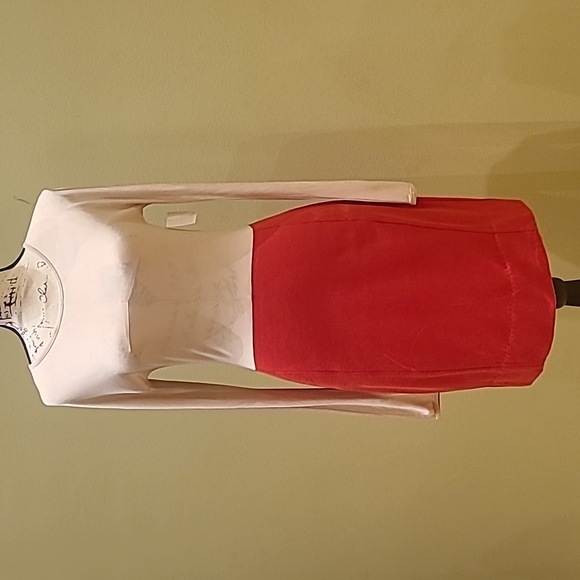 Marc by Marc Jacobs cream and red dress  NWT size XS - Picture 1 of 10